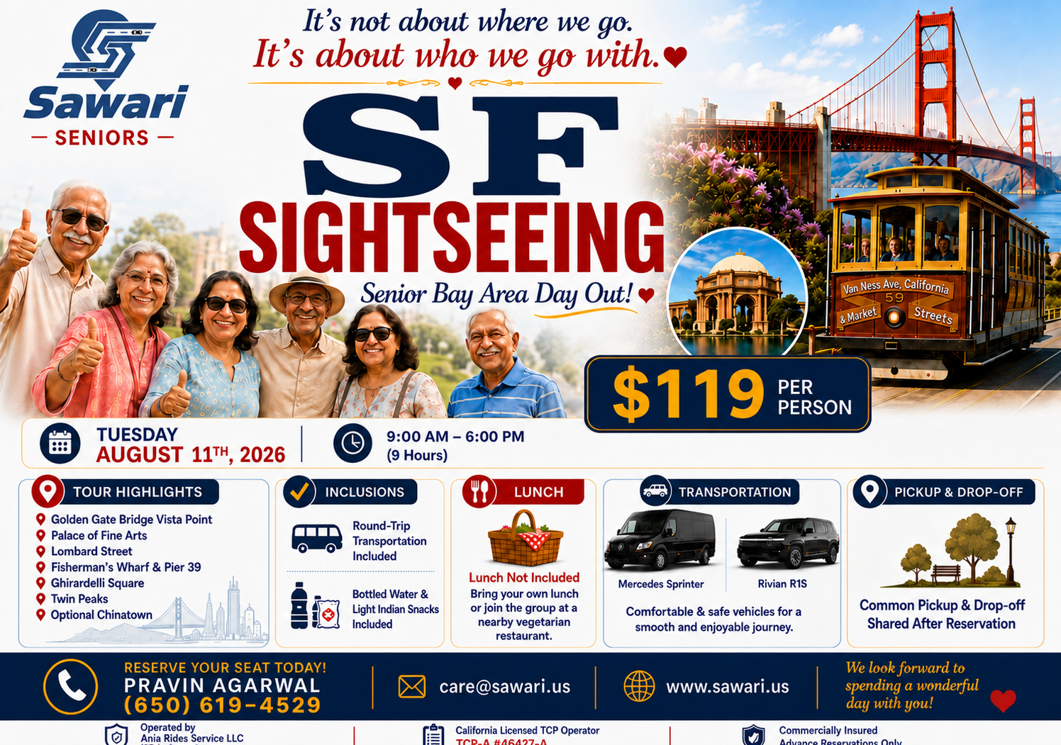 SF Sightseeing — Senior Day Out