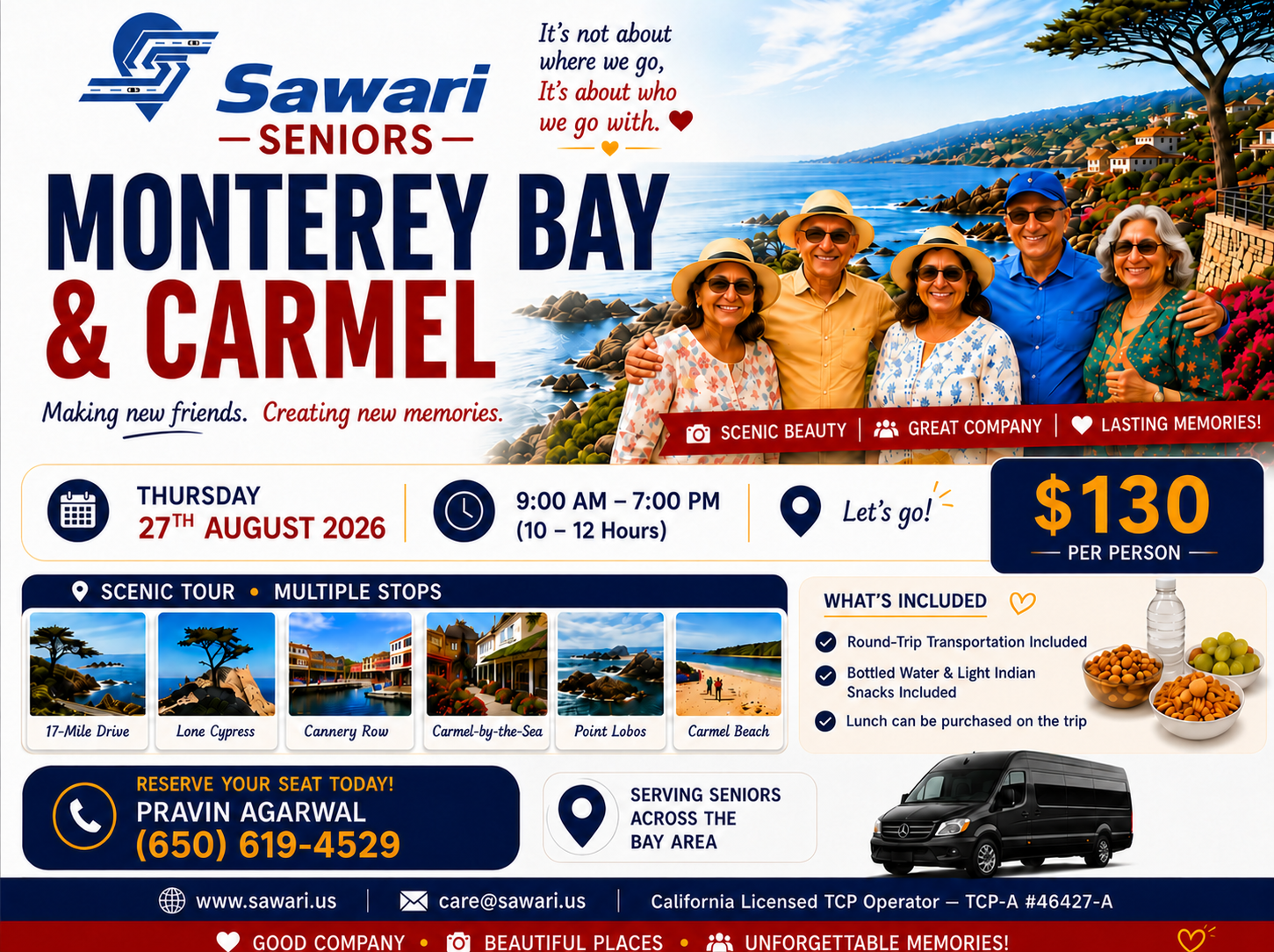 Monterey & Carmel Day Trip 