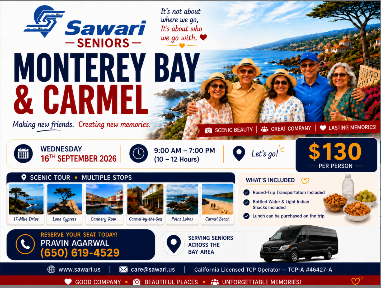 Monterey & Carmel Day Trip 