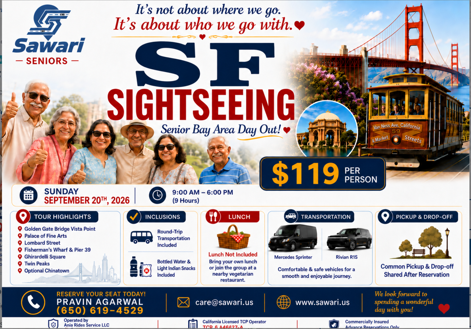SF Sightseeing — Senior Day Out