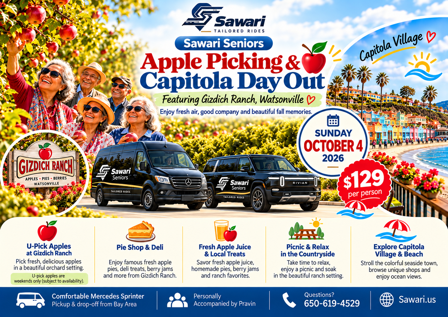 Apple Picking & Capitola Day Out – Gizdich Ranch